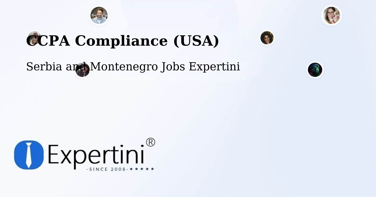 CCPA Privacy Rights & Compliance Notice – St. John'S - Serbia and Montenegro Jobs Expertini