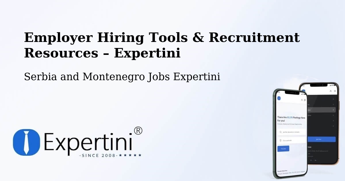 Employer Hiring Tools & Recruitment Resources – St. John'S - St. John'S, Serbia and Montenegro Jobs Expertini
